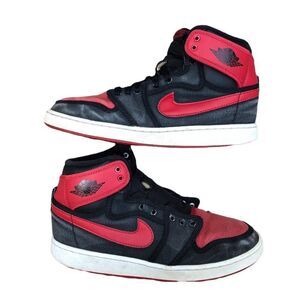 Aged 2015 Nike Air Jordan 1 Retro KO Bred Size 8